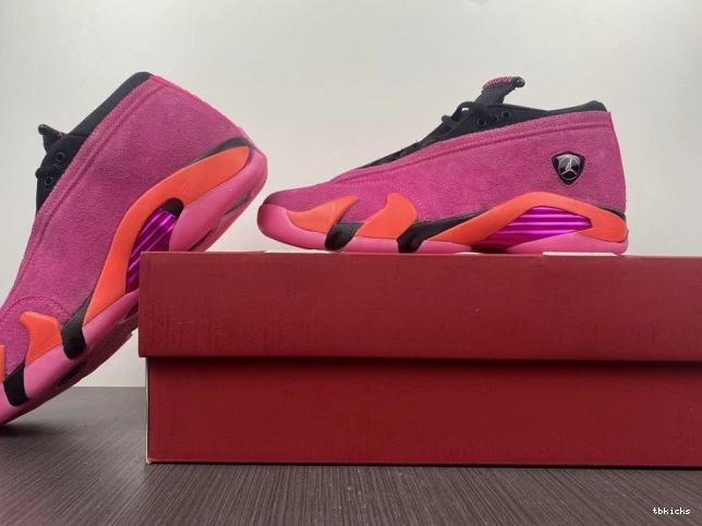 Rep TBK (W) Shocking Low DH4121-600 Retro 14 Jordan Pink 0724